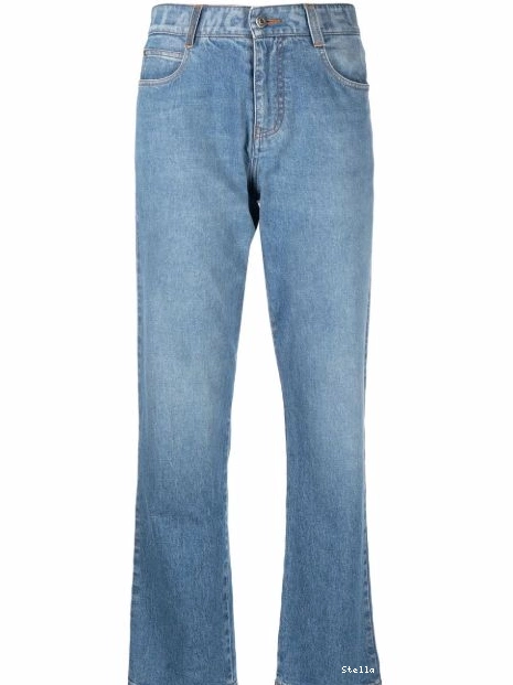 Logo Stella jeans & Pepper Women slim-cut Salt McCartney 0522